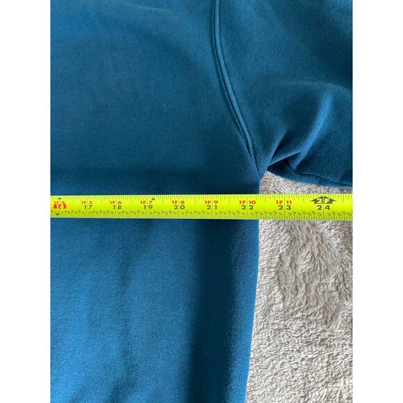 Nike Women's Phoenix Fleece Sweatshirt Small Valerian Blue - Picture 5 of 5